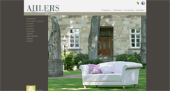 Desktop Screenshot of ahlers-polster.de
